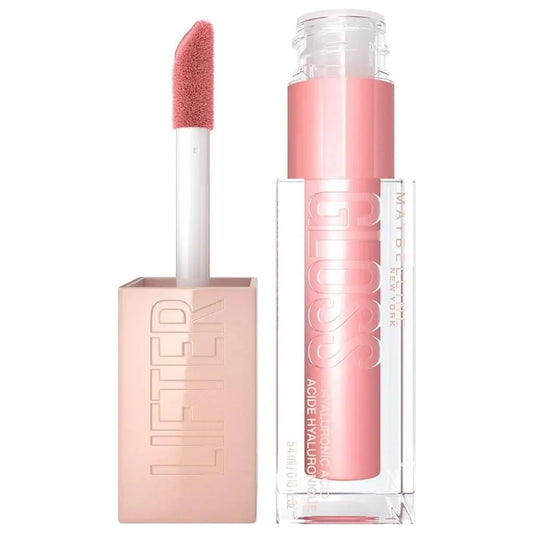 Maybelline New York Lifter Gloss, Lip Gloss With Hyaluronic Acid, 006 Reef Maybelline