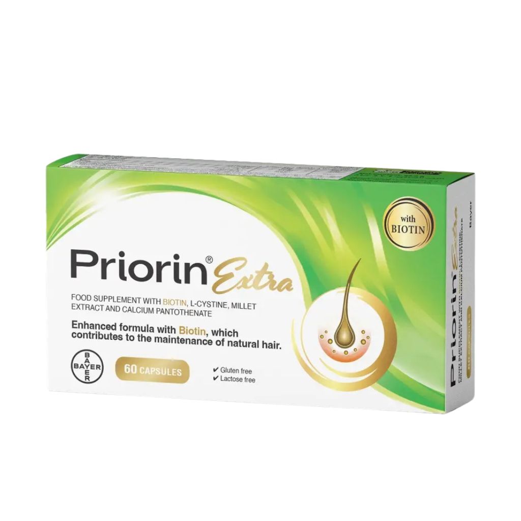 Priorin Extra Hair Supplement - 60's Capsules Priorin