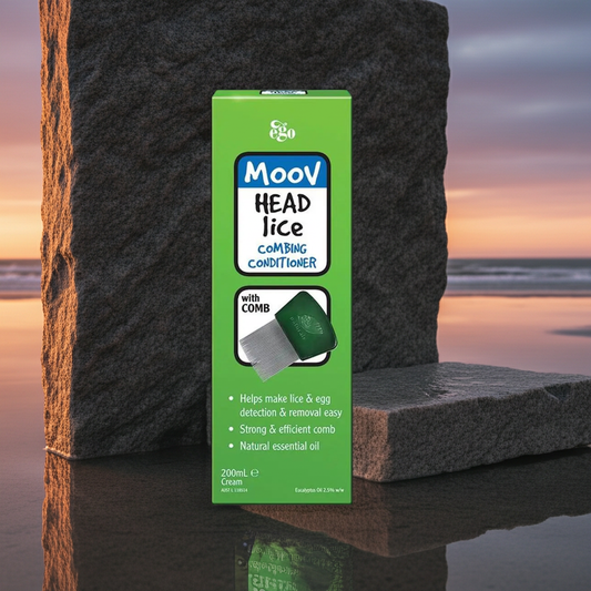 Ego Moov Head Lice Combing Conditioner with Comb 200ml Ego QV