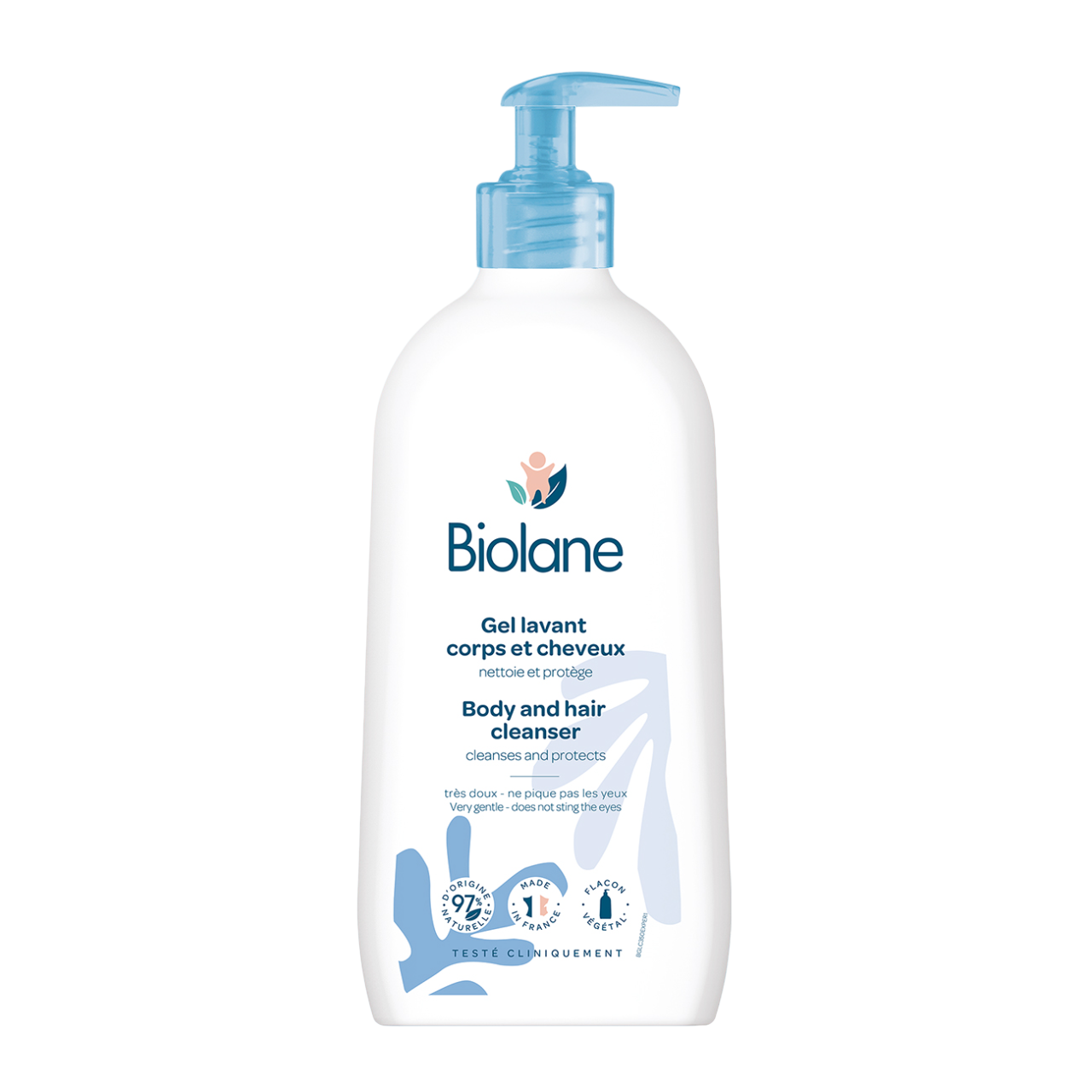 Biolane 2 In 1 Body & Hair Cleanser 350ml Biolane