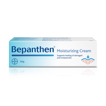 Bepanthen Moisturizing Cream For Dry, Damaged & Irritated Skin 100 g