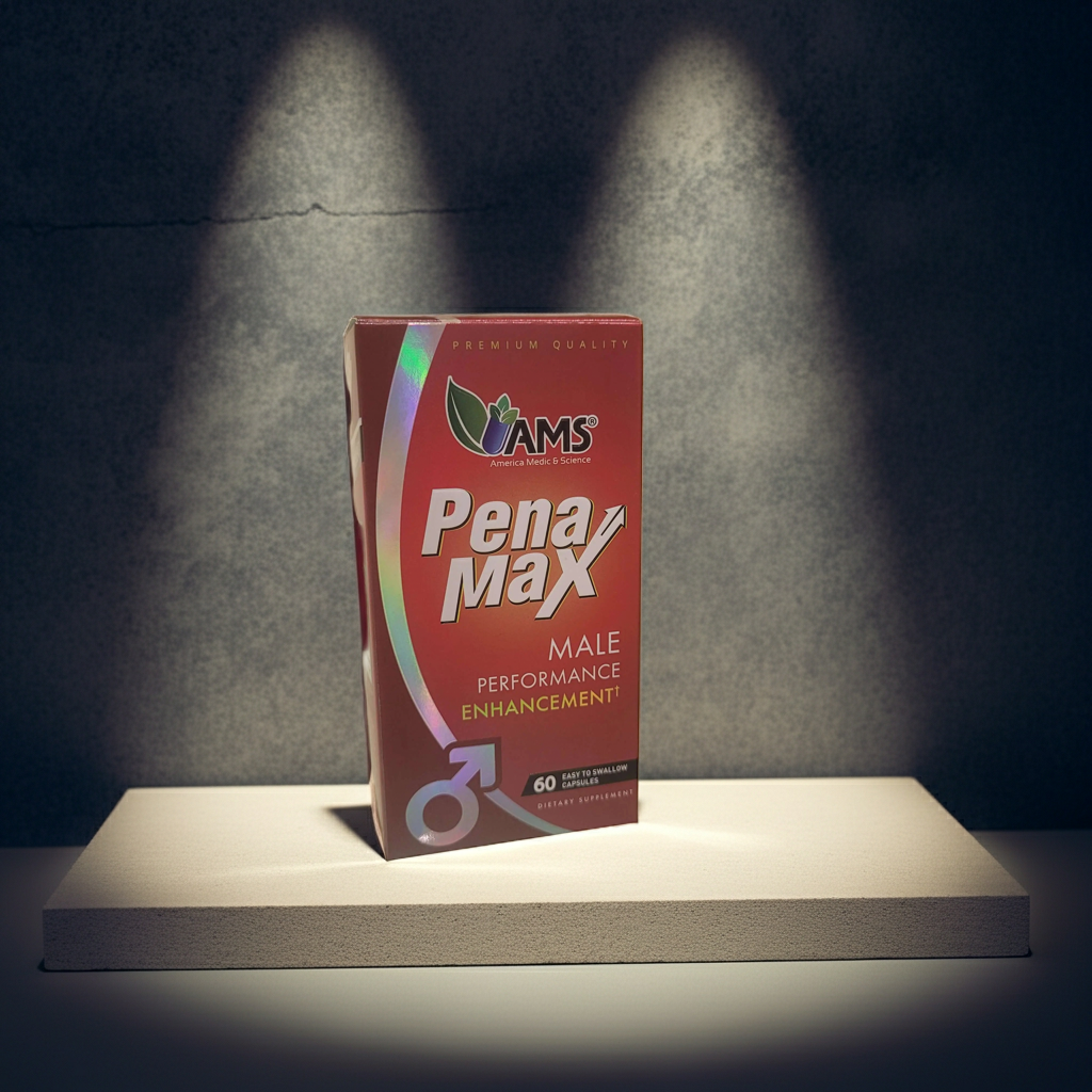 AMS PenaMax Men's Performance Enhancer Capsules Pack of 60's AMS