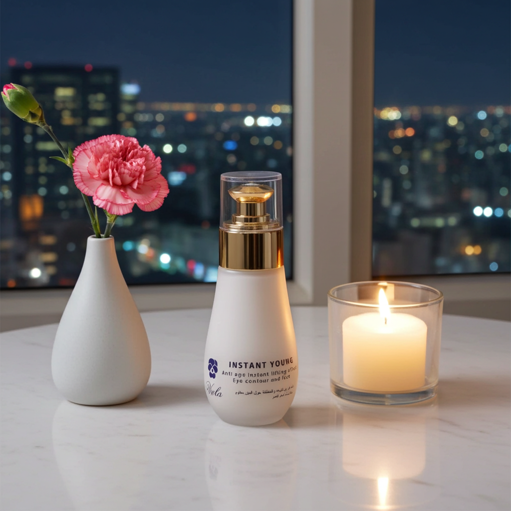 Viola Instant Young Eye & Face Anti-Aging Serum 50ml - Hyaluronic Acid & Peptides Viola Cosmomack