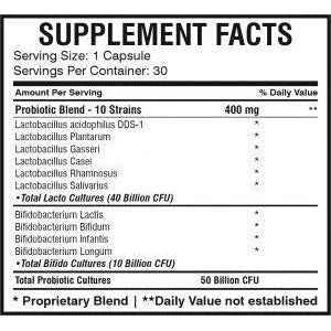 Ams florabiotix probiotic 50 billion - 30 capsules