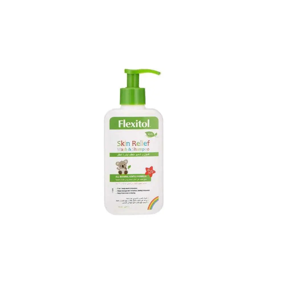 Flexitol Kids Skin Relief Wash & Shampoo 210ml Flexitol