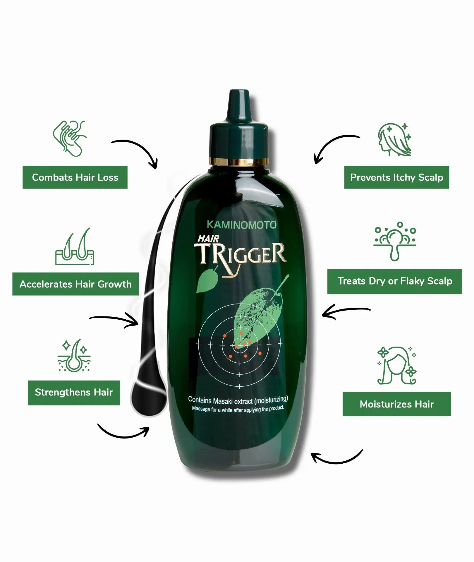 Kaminomoto Hair Growth Trigger For Hair thinning 180 mL Kaminomoto