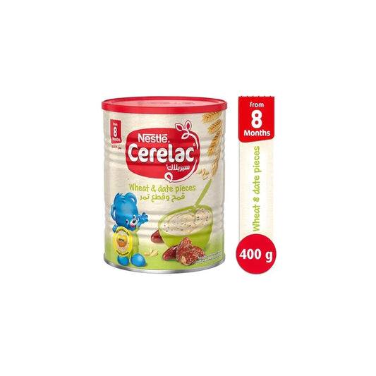 Nestle Cerelac Wheat & Date Pieces 400g from 8 months