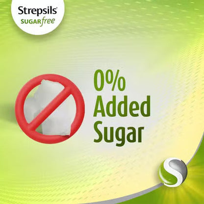 Strepsils Lemon Sugar Free Lozenges 16's Strepsils