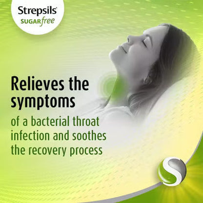 Strepsils Lemon Sugar Free Lozenges 16's Strepsils