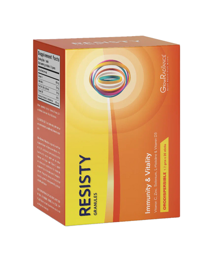 Glow Radiance Resisty Granules Oro dispersible