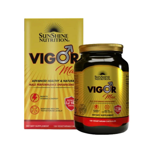 SUNSHINE NUTRITION VIGOR MAX CAP 120s