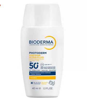 Bioderma Photoderm Xdefense Ultra Fluid SPF50+ Invisible Sunscreen 40ml