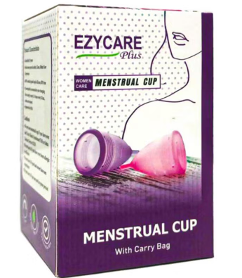 Ezycare Plus Menstrual Cup with Carry Bag 11808 Ezycare plus