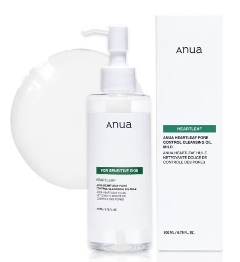 Heartleaf Pore Control Cleansing Oil MILD 200ml Anua