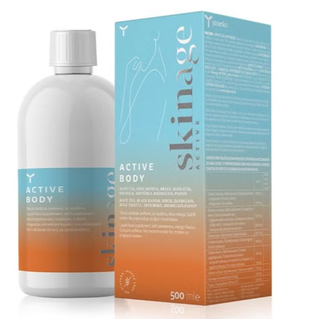 Skinage Active Body Detox Drinkable Liquid 500ml Skinage