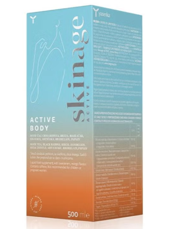 Skinage Active Body Detox Drinkable Liquid 500ml Skinage