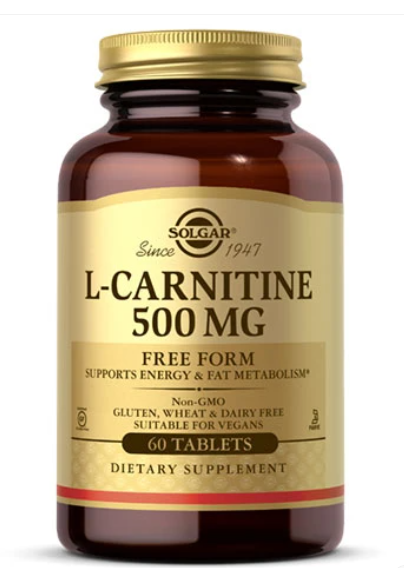Solgar L-Carnitine 500 mg 60 Tablet Solgar