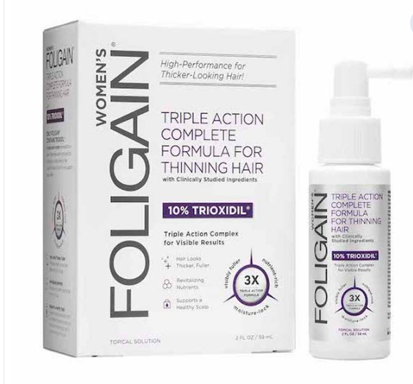 Foligain Triple Action Formula for Women – 10% Trioxidil Hair Serum 59ml