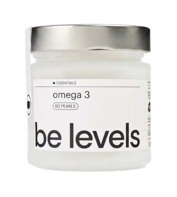 Be Levels Omega-3 Fish Oil Softgels – 90 Softgels (30-Day Supply)