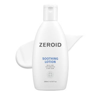 Zeroid Mild Soothing Lotion for Sensitive & Dry Skin 200ml