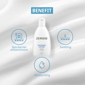 Zeroid Mild Soothing Lotion for Sensitive & Dry Skin 200ml