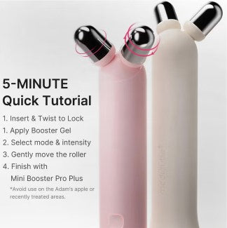 Medicube AGE-R Booster Pro Mini Plus V Roller Head - Beige