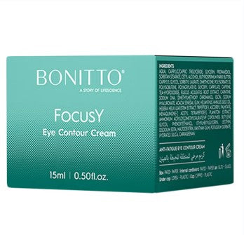 Bonitto Focusy Eye Contour Cream 15ml - Dark Circles & Puffiness