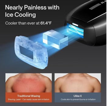Ulike Air 10 IPL Hair Removal Device Kit - Black