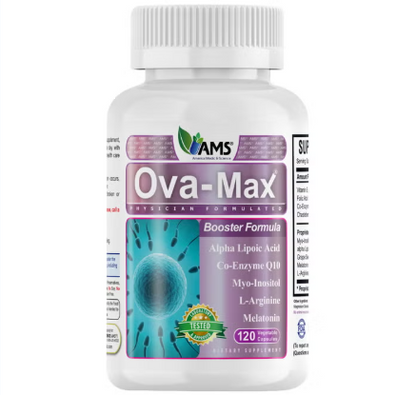 AMS Ova-Max Women's Fertility Supplement - 120 Capsules