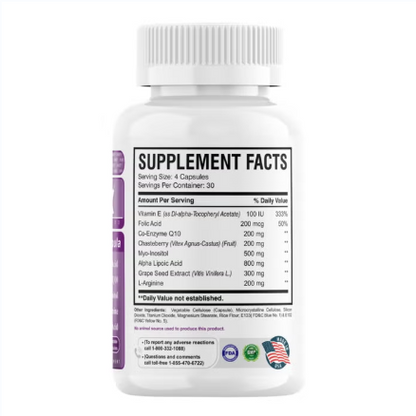 AMS Ova-Max Women's Fertility Supplement - 120 Capsules