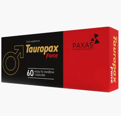 Paxas Tauropax Force Men's Supplement, 60 Capsules