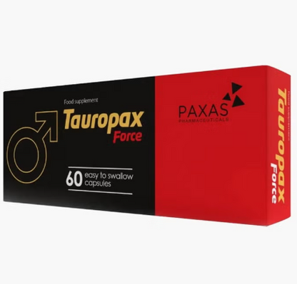 Paxas Tauropax Force Men's Supplement, 60 Capsules