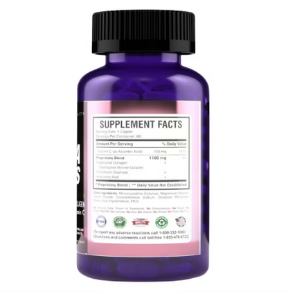AMS Collacaps Collagen & Vitamin C, 60 Coated Caplets
