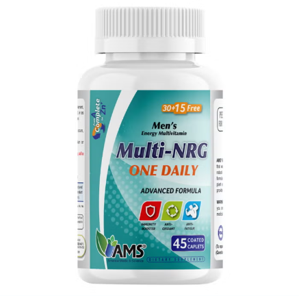 AMS Multi-NRG One Daily Men's Multivitamin, 45 Caplets