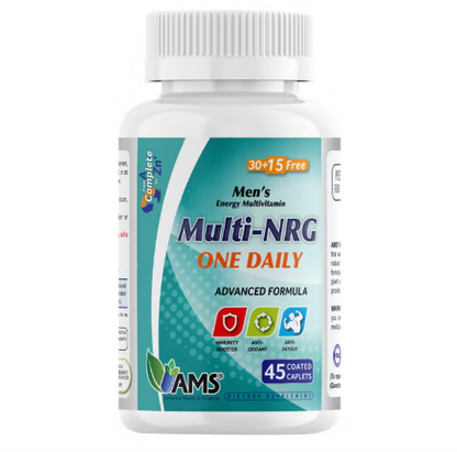 AMS Multi-NRG One Daily Men's Multivitamin, 45 Caplets