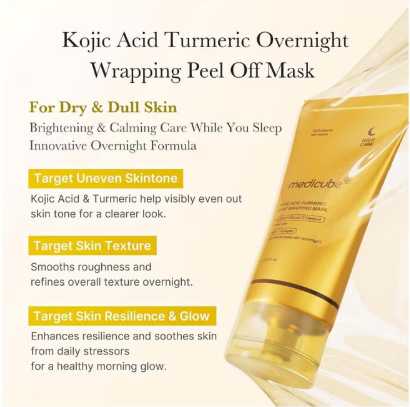 Medicube Kojic Acid Turmeric Night Wrapping Mask 75 ml