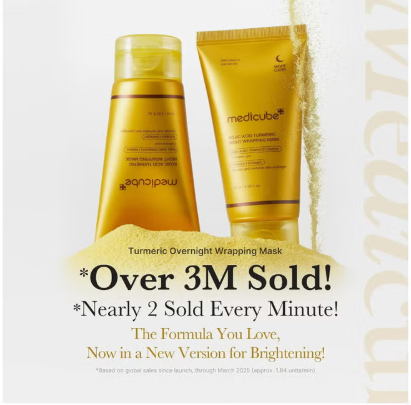 Medicube Kojic Acid Turmeric Night Wrapping Mask 75 ml
