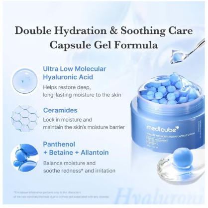 Medicube Hyaluronic Moisturizing Capsule Cream 55 g