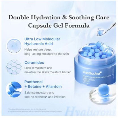 Medicube Hyaluronic Moisturizing Capsule Cream 55 g