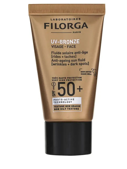 Filorga UV-Bronze Face Anti-Ageing Sun Fluid [Wrinkles + Dark Spots] SPF50+ 40ML Filorga