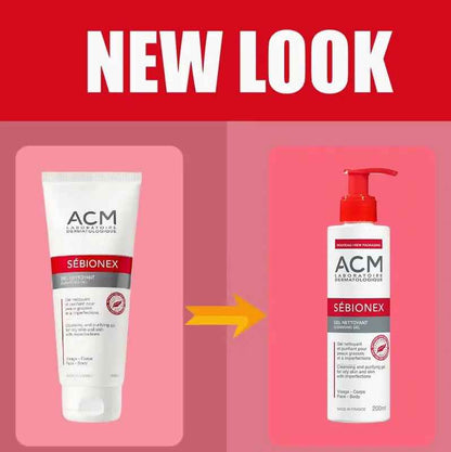 Acm sebionex cleansing gel for oily and acne-prone skin 200ml