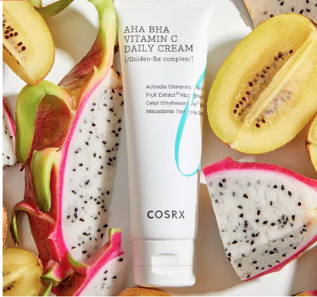 Cosrx Refresh AHA + BHA, Vitamin C Skin Boosting Daily Cream 50ml