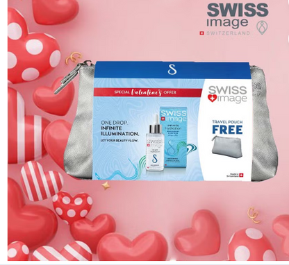 Swiss Image Infinite Hydration Moisturizing & Softening Face Serum 30ml With Free Travel Pouch