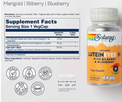 Bright Vision Eye Health Nutrition Bundle Package