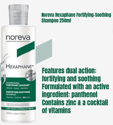 Noreva Hexaphane Fortifying-Soothing Shampoo 250ml