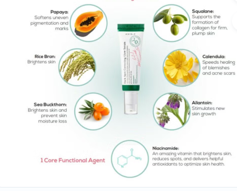 Axis-Y Dark Spot Correcting Brighten + Moisturize Glow Facial Serum 50ml