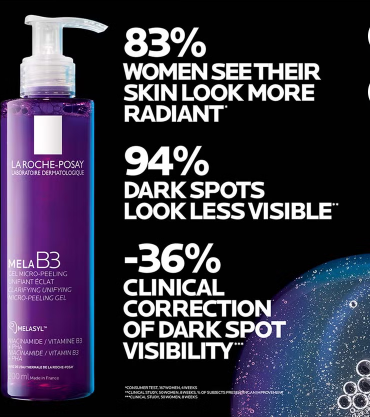 La Roche-Posay Mela B3 Micro Peeling Anti Spots Purifying Gel With Niacinamide 200ml