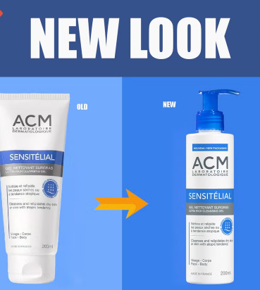 ACM Sensitelial Ultra Rich Cleansing Gel For Dry Skin 200ml ACM