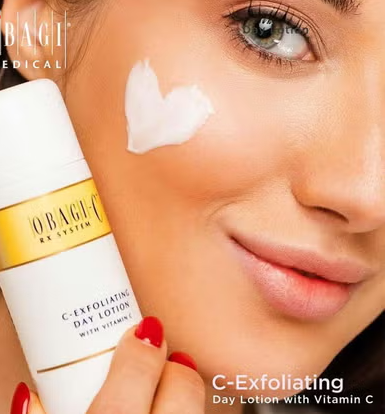 Obagi C Exfoliating Day Lotion With AHA Glycolic Acid And Vitamin C For Brighter Complexion 59ml Obagi