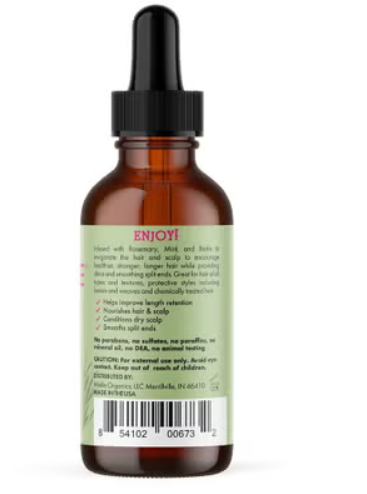 Mielle Rosemary Mint Scalp & Hair Strengthening Oil Infused With Biotin For All Hair Types 59ml Mielle